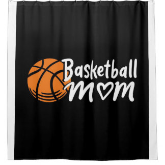 Mom's Favorite Is Playing Basketball Shower Curtain