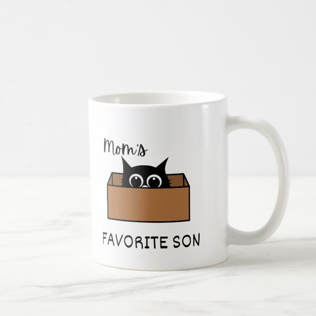 MOM'S FAVORITE SON MUG (Right)