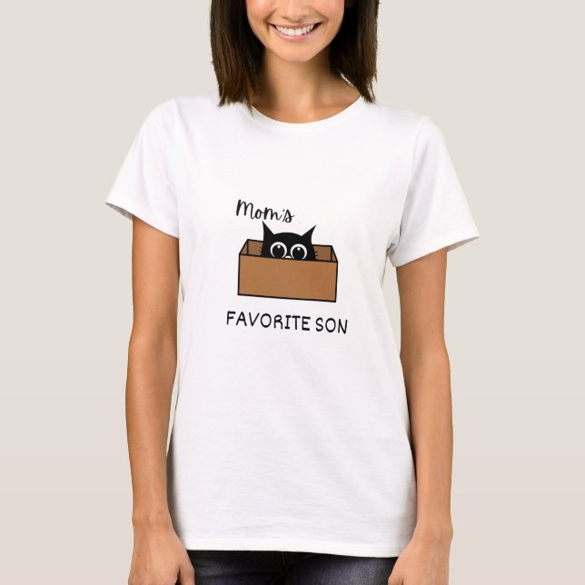 MOM'S FAVORITE SON T-SHIRT (Front)