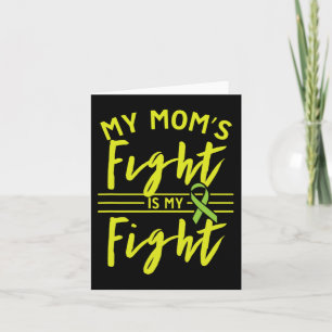 Mom's Fight Is My Fight Kidney Disease Awareness 1 Card