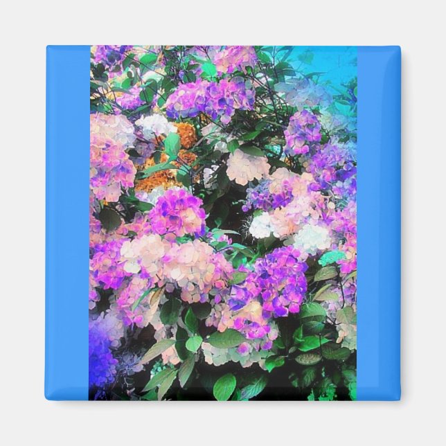 Mom's Flower Garden Magnet (Front)