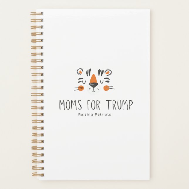 Moms for Trump - Raising Patriots  Planner (Front)