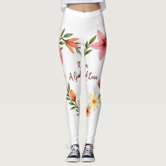 Mom's Garden of Love Leggings