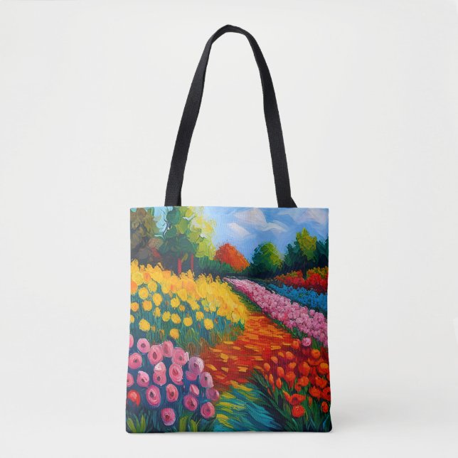 Mom's Garden Tote Bag (Front)