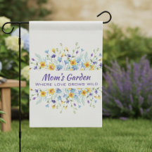Mom's Garden Wildflower Floral Outdoor