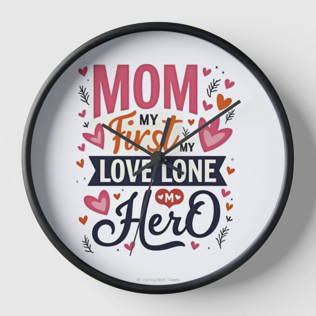 Mom's Hero Clock (Front)