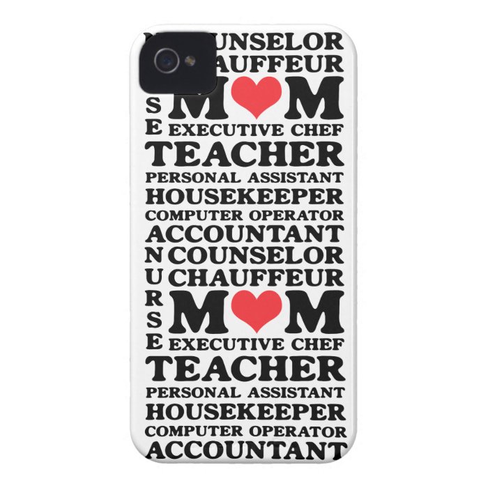 Mom's Jobs iPhone 4 Case