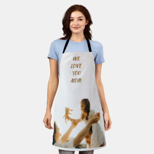 Mom's Kitchen Magic Personalized Cooking Apron