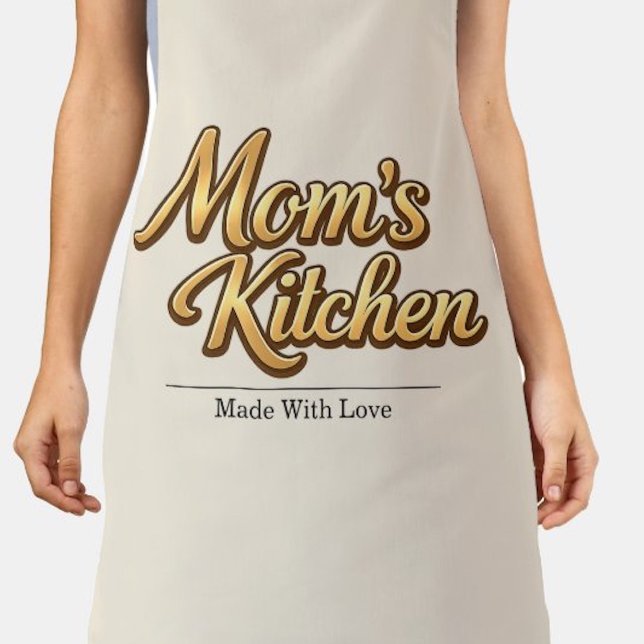 Mom's Kitchen Personalized Apron (Creator Uploaded)