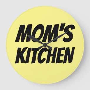 MOM'S KITCHEN WALL CLOCKS