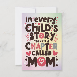 "Mom's Light" mother day greeting cards
