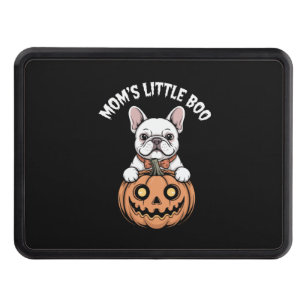 Mom's Little Boo French Bulldog Hallowen Hitch Cover