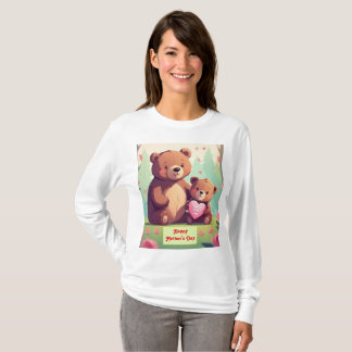 Mom's Love Blooms: Happy Mother's Day T-Shirt 