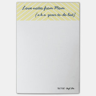 Mom's Love Notes Your To Do List Reminders