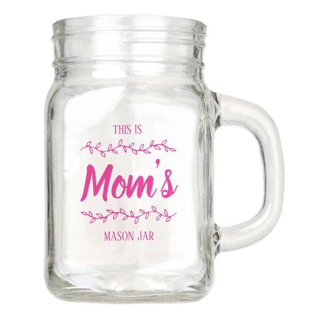 MOM's Mason jar (Front)