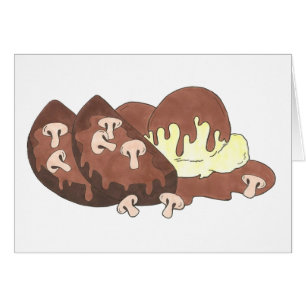 Mom's Meatloaf Diner Food Gravy Mashed Potatoes Cards