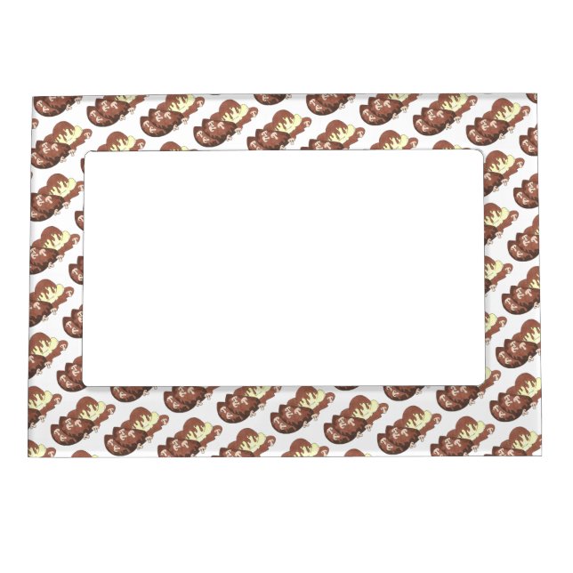Mom's Meatloaf Mashed Potatoes Gravy Food Foodie Magnetic Photo Frame (Front)