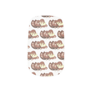 Mom's Meatloaf Mashed Potatoes Gravy Food Foodie Minx Nail Wraps