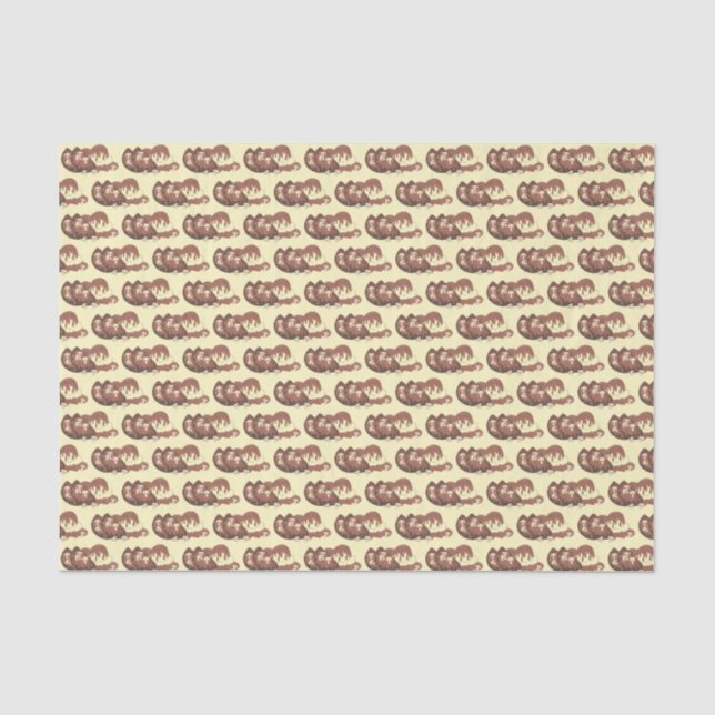 Mom's Meatloaf Meat Home Cooking Foodie Potatoes Tissue Paper (Front)