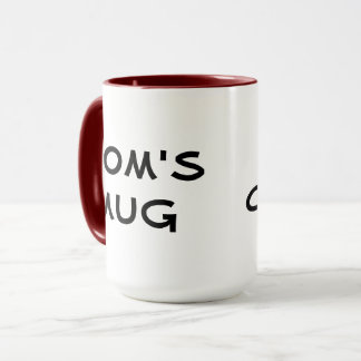 Mom's Mug, Dad's Coffee Mug 