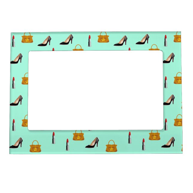 moms needs on green magnetic frame (Front)