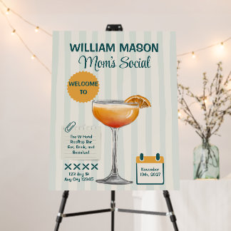 Moms Night Out School Social Foam Board