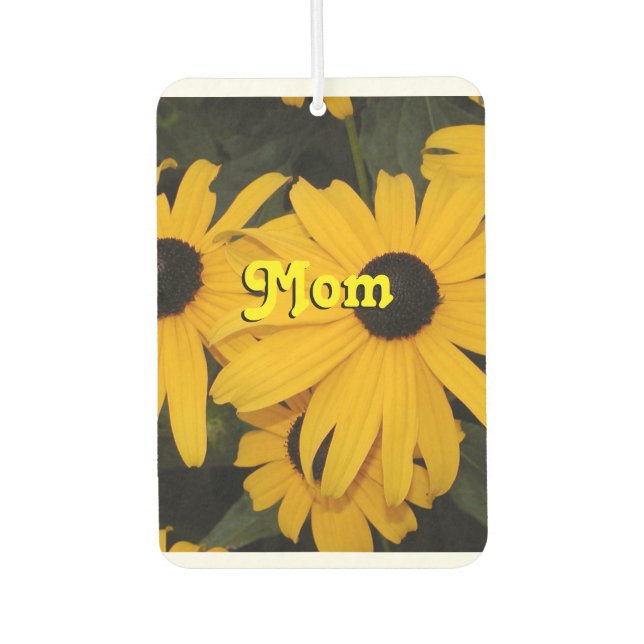Mom's Personalized Car Air Freshener (Front)