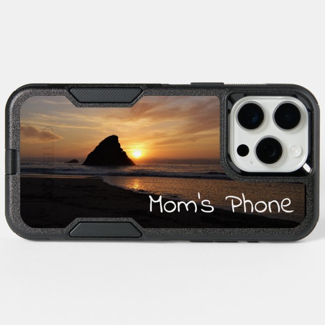 Mom's Phone OtterBox iPhone  15 Pro Max Case (Back Horizontal)