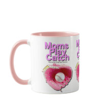 Moms Play Catch Mug