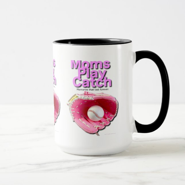 Moms Play Catch Mug (Right)