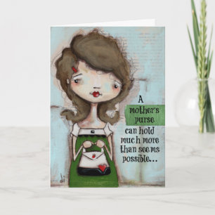 Mom's Purse - Mother's Day Card