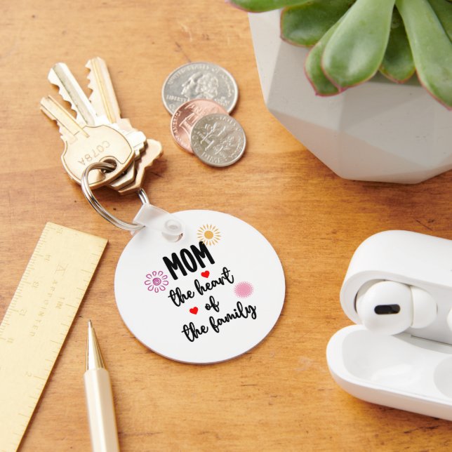 Mom's quote  keychain (Desk)