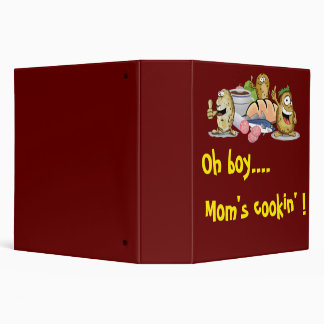 Mom's Recipe Book 3 Ring Binder