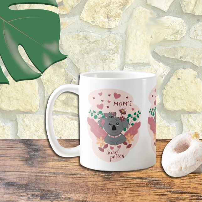 Mom's Secret Potion Cute Koalas Mug (Creator Uploaded)