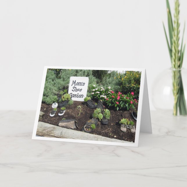 Mom's Shoe Garden Card (Front)