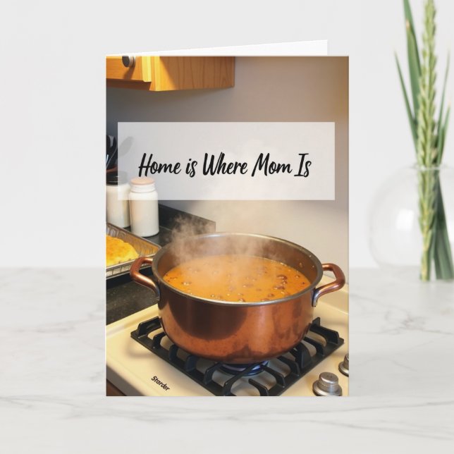 Moms Stew Home Love Mother Card (Front)