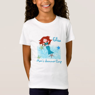 Mom's Summer Camp Mermaid T-Shirt
