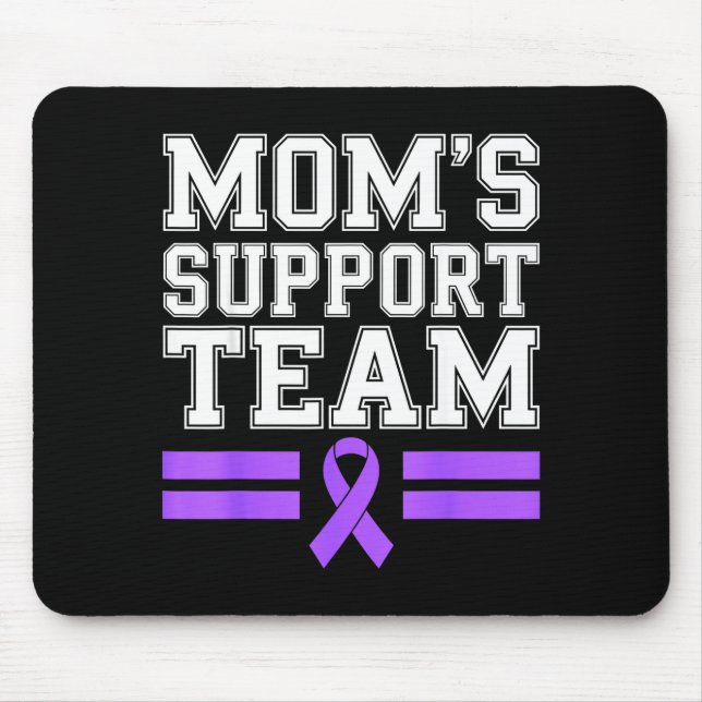 Mom's support team family lupus awareness sle mouse pad (Front)