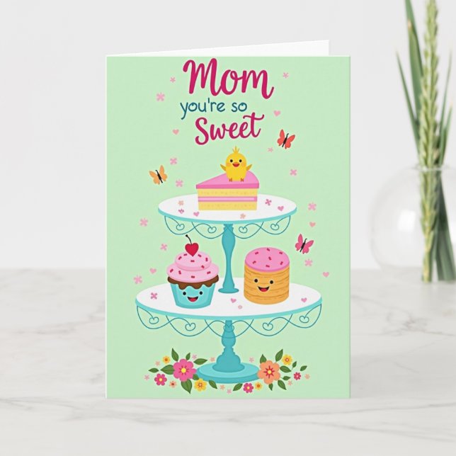 Moms Sweet Treats Animated Card (Front)