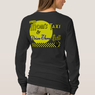 Moms Taxi and Drive-Thru Grill Retro Tee