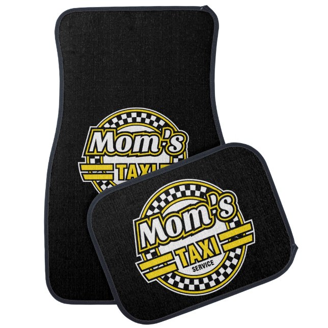 Mom's Taxi Service Car Mat Set (Set)