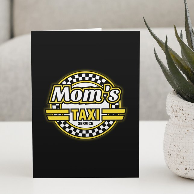 Mom's Taxi Service Holiday Card (Creator Uploaded)
