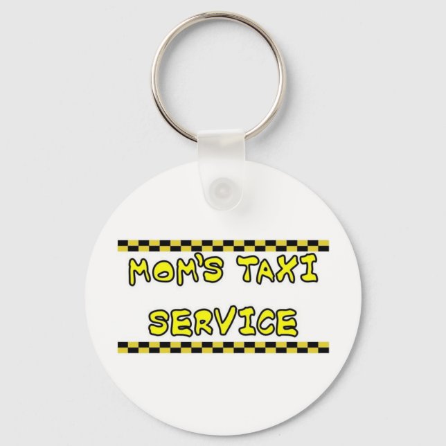 MOMS TAXI SERVICE KEYCHAIN (Front)