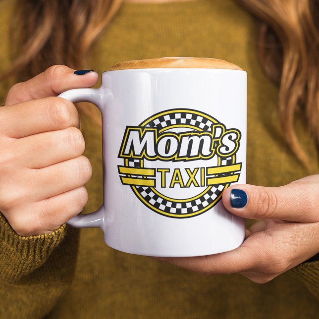Mom's Taxi Sign Coffee Mug (Creator Uploaded)