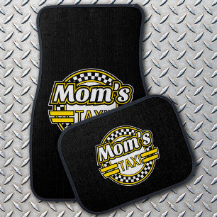 Mom's Taxi Sign   Set of Four Car Floor Mats
