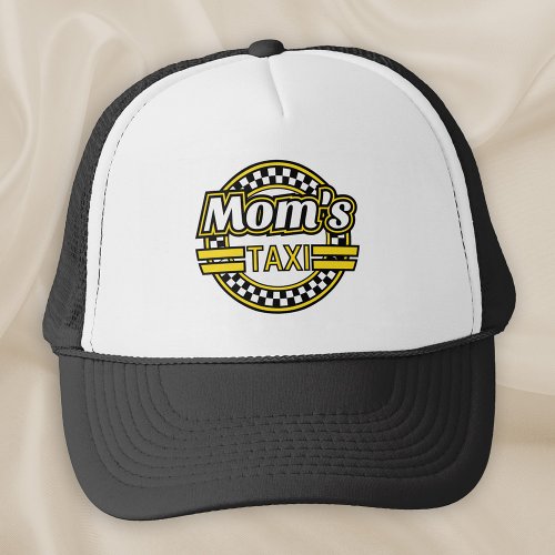 Moms Taxi Sign Trucker Hat