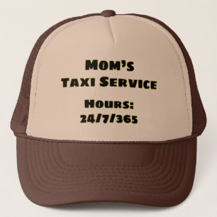 Mom's Taxi Trucker Hat