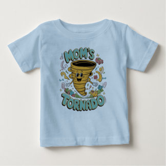"Mom's tornado" Baby tee