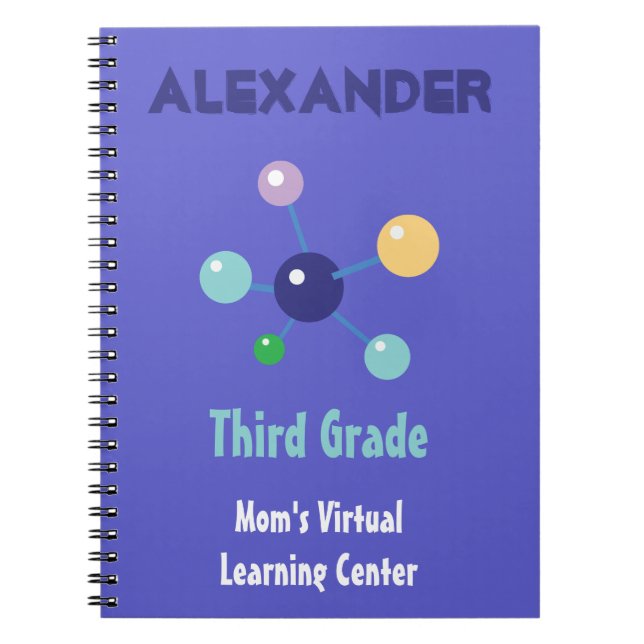 Mom's Virtual Learning Center Science Notebook (Front)