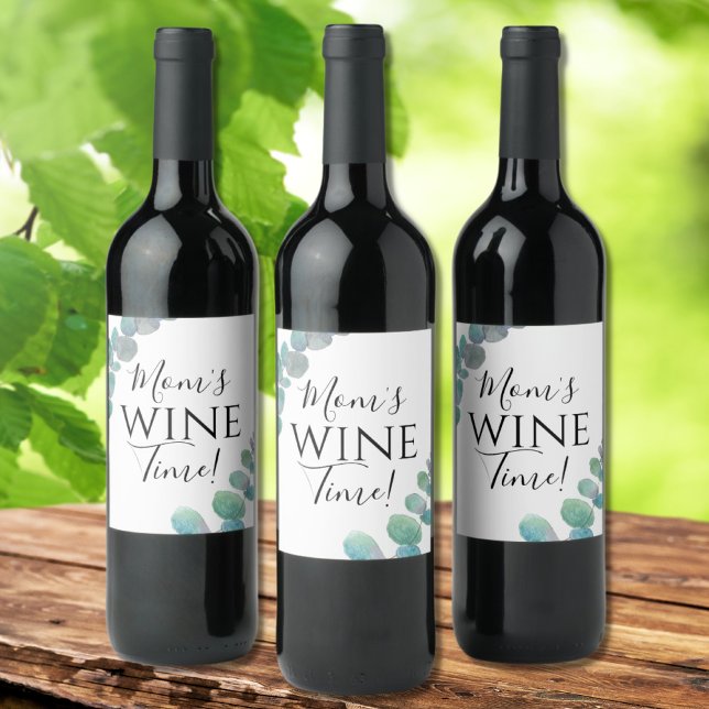 Mom's Wine Label (Creator Uploaded)